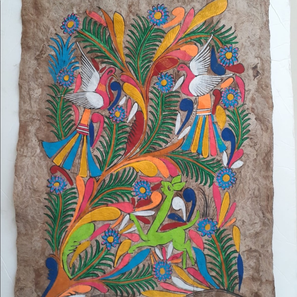 Vintage antique Hand painted!